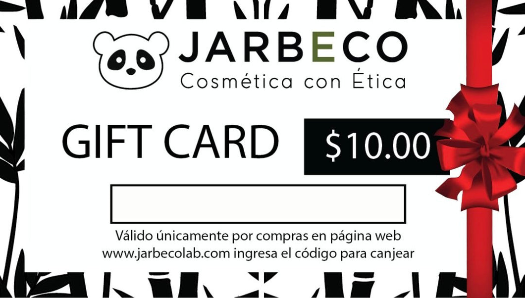 Tarjeta de regalo