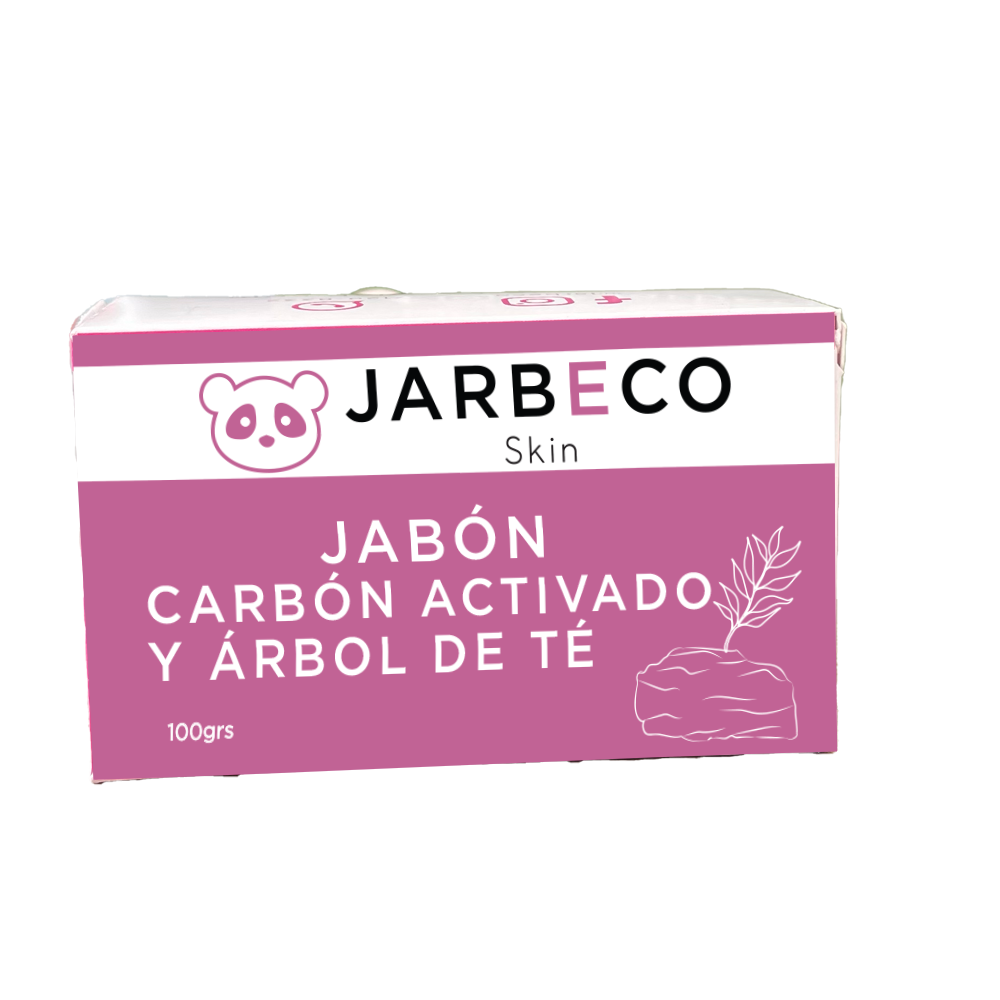 Jabón de Carbón Activado y Árbol de Té
